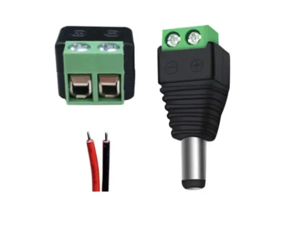 konektor dc 5,5/2,1mm male 12v