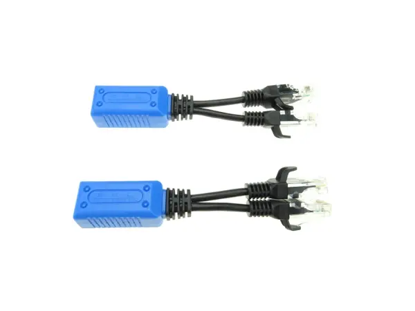 rozbocovac rj45 s poe vystup 2x samec