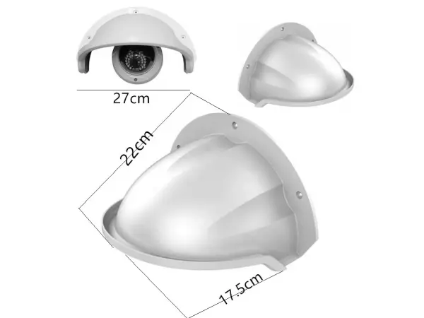 kryt striska nad kameru 205mm