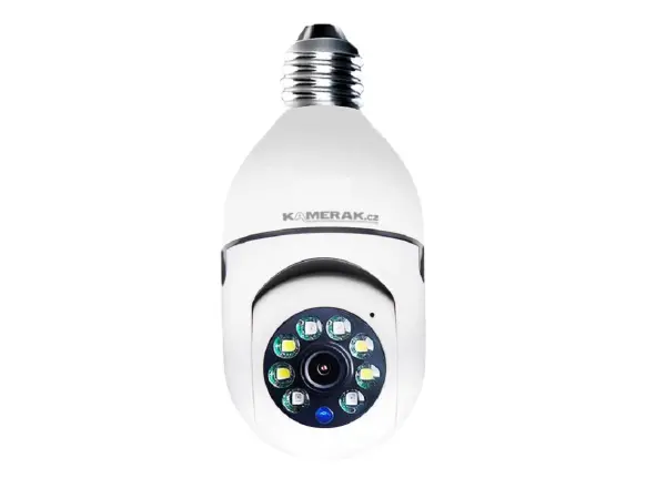 otocna p2p kamera xm-q01 3mpx app icsee do objimky e27