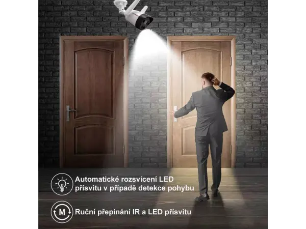 p2p smart wifi ip kamera  xm-b12 2mpx p2p 3,6mm