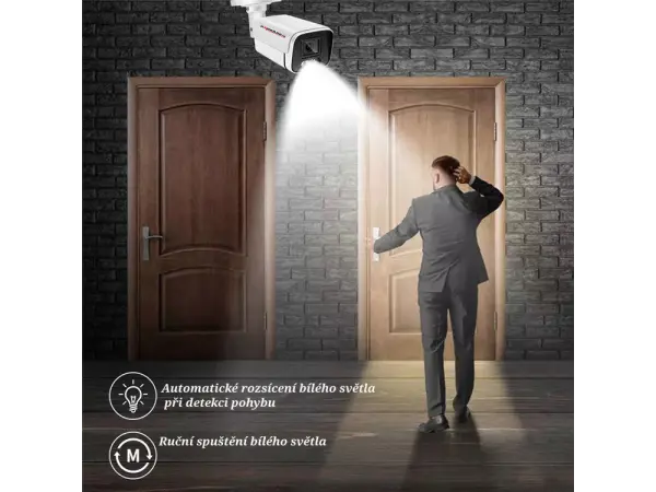 p2p smart wifi ip kamera xm-b01 5mpx, 3,6mm