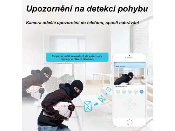 wifi otocna ip kamera tuya ty-02 ai, fullhd 1080p 2mpx