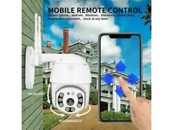 wifi ptz otocna kamera xm-237 2mpx, 4x digitalni zoom, ir+led prisvit