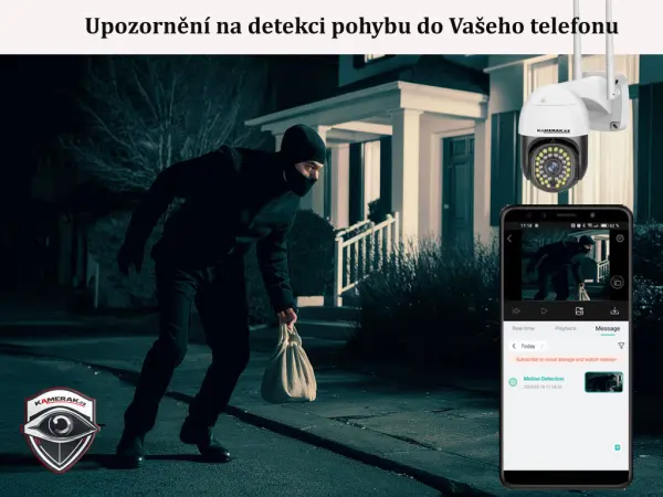 PTZ oto�n� smart kamera P2P HYF-P02 3MPx TUYA