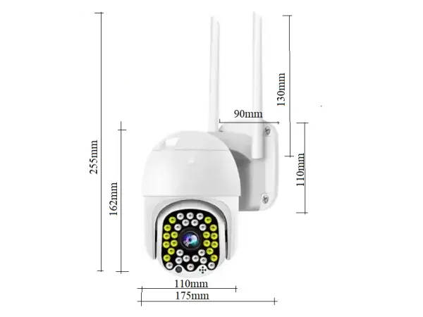 wifi otocna ptz ip kamera esee-374 3mpx app. eseecloud