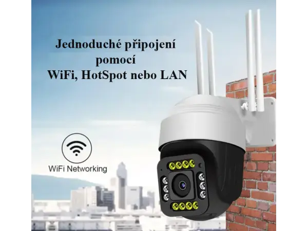 ptz kamera p2p esee-375 3mpx s app eseecloud v cestine