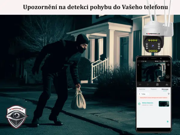 PTZ kamera P2P Esee-375 3MPx s app EseeCloud v �e�tin�