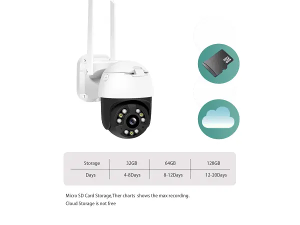 wifi ptz otocna ip kamera xm-552 5mpx 5x opticky zoom s aplikaci v cestine