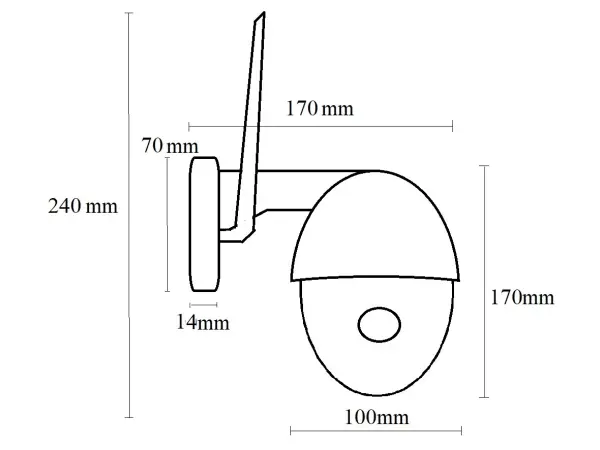 4G PTZ kamera CAH-913 se dv�ma objektivy 2+2MPx