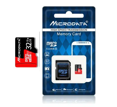 TF/Micro SD Card 32GB MiCRODATA class 10 SDHC 
