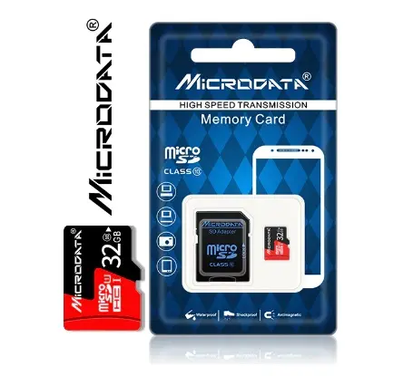 TF/Micro SD Card 32GB MiCRODATA class 10 SDHC 