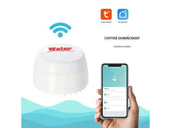 tuya smart wifi detektor uniku vody pst-sq400b