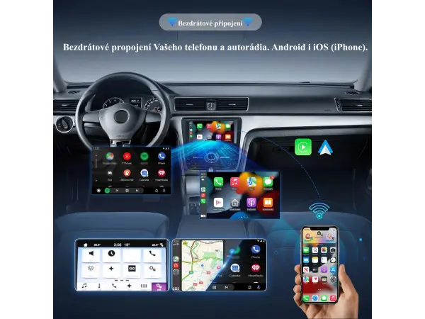 2v1 adapter a3788 pro bezdratovy apple carplay i android auto