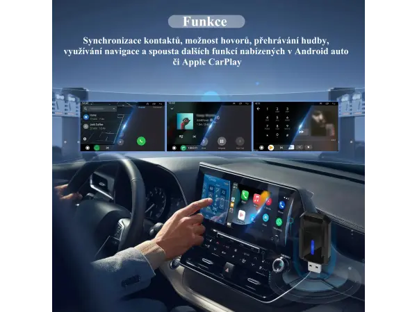 2v1 adapter a3997 pro bezdratovy apple carplay i android auto