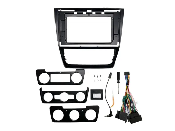 skoda yeti (2009-2017) 10.1"- redukcni ramecek a7104 pro autoradio 10,1"