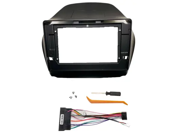 hyundai ix35 (2010-2015) 10,1"- redukcni ramecek a7146 pro autoradio 10,1" (matna cerna)
