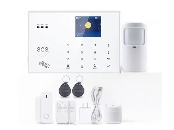 Wi-Fi/4G alarm syst�m TUYA ZX-G30 white pro Android,iOS