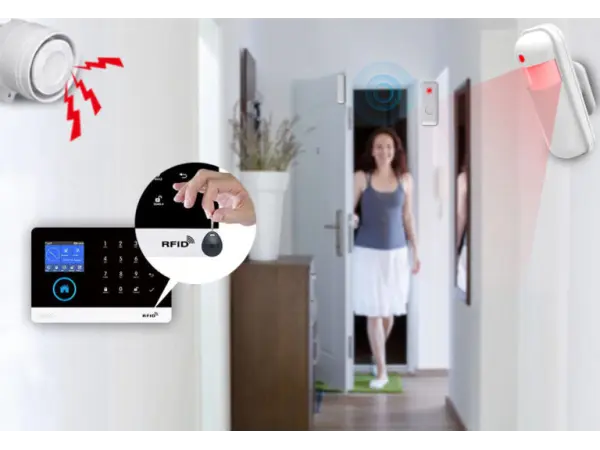 wi-fi/gsm alarm system tuya pst-wg103t white pro android,ios