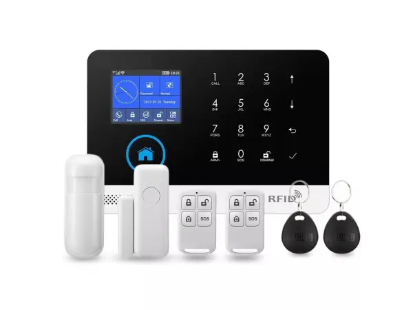 Wi-Fi/GSM alarm syst�m TUYA PST-WG103T black pro Android,iOS