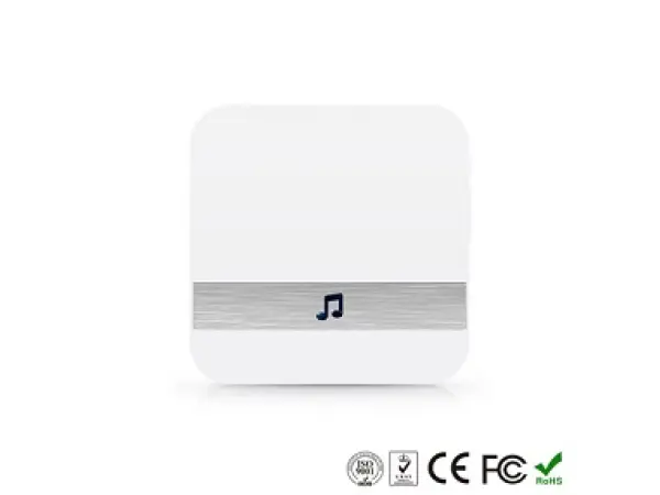 domovni wifi zvonek s full hd kamerou, pst-dv-114 tuya, android/ios silver