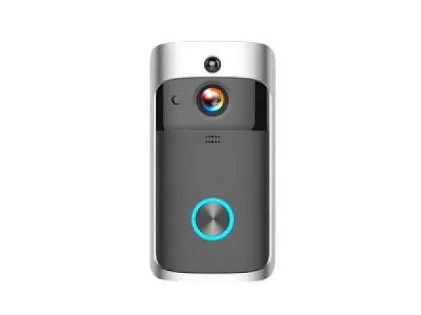 domovni wifi zvonek s full hd kamerou, pst-dv-114 tuya, android/ios black