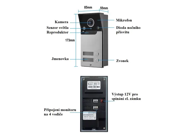 tuya smart wifi analogovy videotelefon pst-v70mg-wifi-msa-4