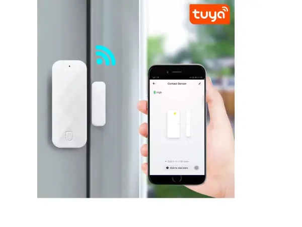 tuya smart wifi - magneticky dverni a okenni senzor+snimac vibraci