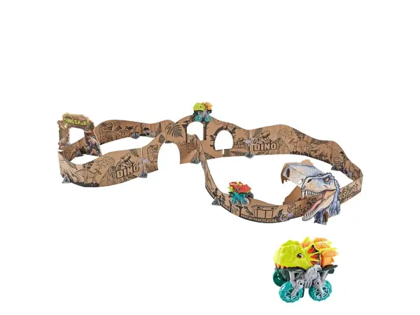 dinosauri park a1788 - papirova kartonova draha (auto set)
