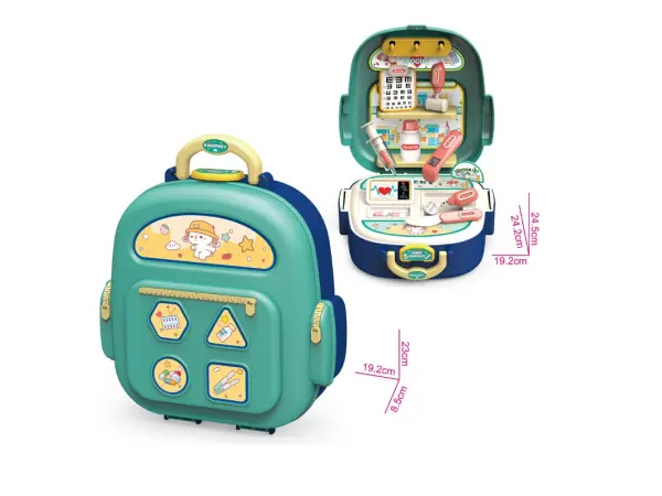 D�tsk� set Doktor 2v1 (2501-2), kuf��k a pracovn� stanice