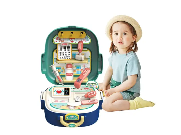 D�tsk� set Doktor 2v1 (2501-2), kuf��k a pracovn� stanice