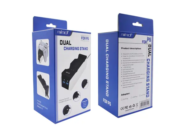 nabijeci stanice snd-462 pro 2 ovladace pro playstation 5 (ps5)