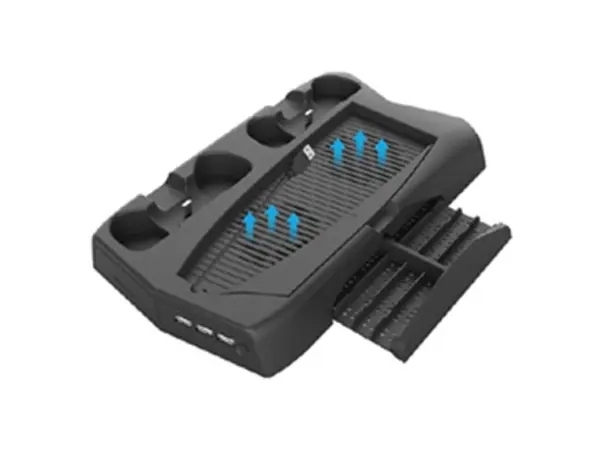 ps5 vertikalni stojan 5v1 a dobijeci stanice p5-010-2 pro playstation 5 