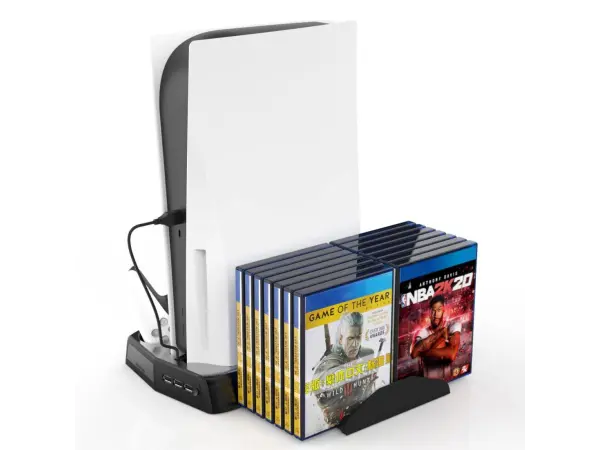 ps5 vertikalni stojan 5v1 a dobijeci stanice p5-010-2 pro playstation 5 