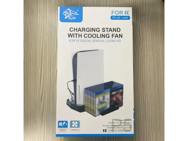 ps5 vertikalni stojan 5v1 a dobijeci stanice p5-010-2 pro playstation 5 