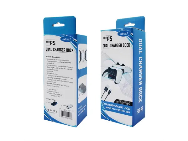 nabijeci stanice snd-468 pro 2 ovladace pro playstation 5 (ps5)