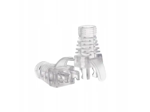 krytka na konektor rj45 cat5e/cat6 - pruhledna
