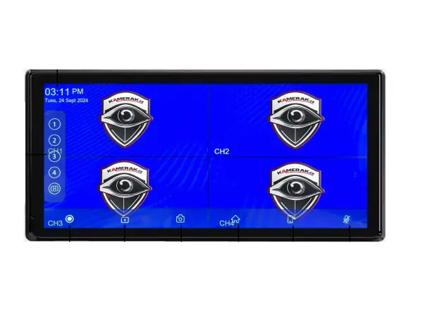 parkovaci set truck a3374, 10,36" hd displej + 4x zadni kamera pro android auto