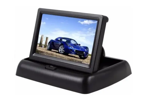 Parkovací set LCD 4,3" sklopný + kamera 8IR