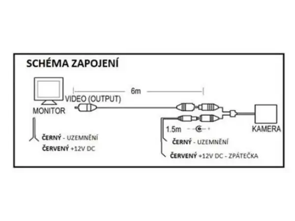 parkovaci set lcd 5" + kamera hd-e001 v spz s dynamickou trajektorii pomocnych car