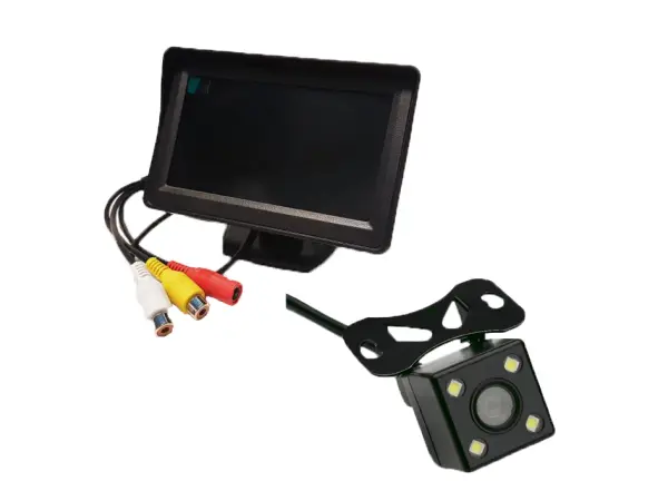 parkovaci set lcd 4,3" + kamera 4 led