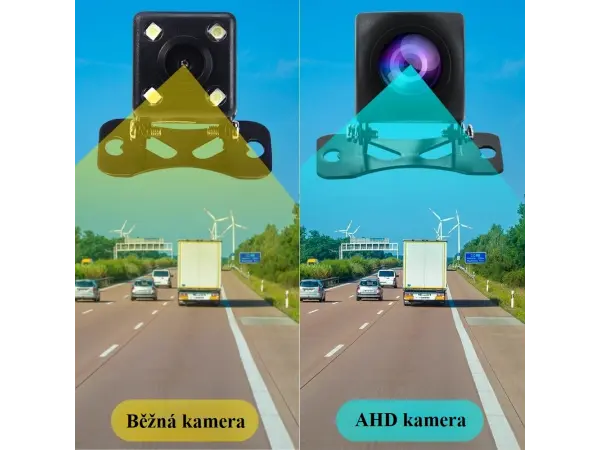 AHD kamera A2961 k parkovacímu asistentu, úhel 170 stupňů