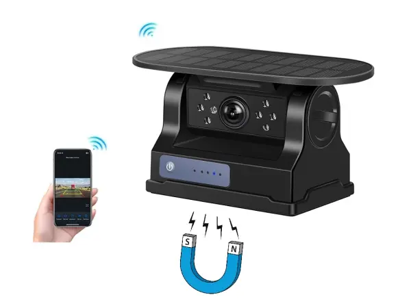 wifi solarni kamera a4086 s magnetickym uchycenim