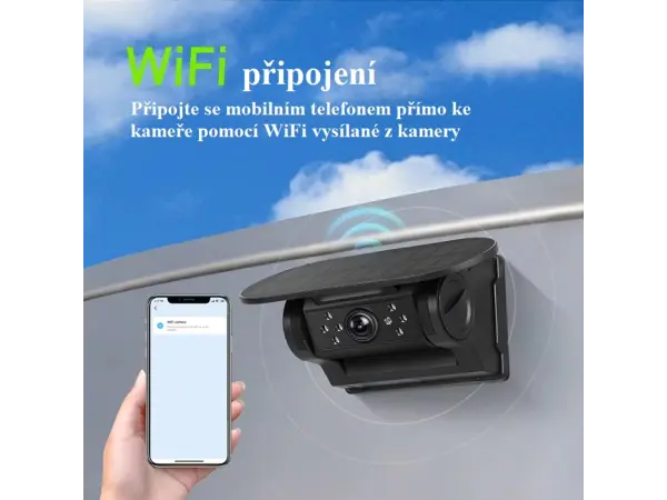 wifi solarni kamera a4086 s magnetickym uchycenim