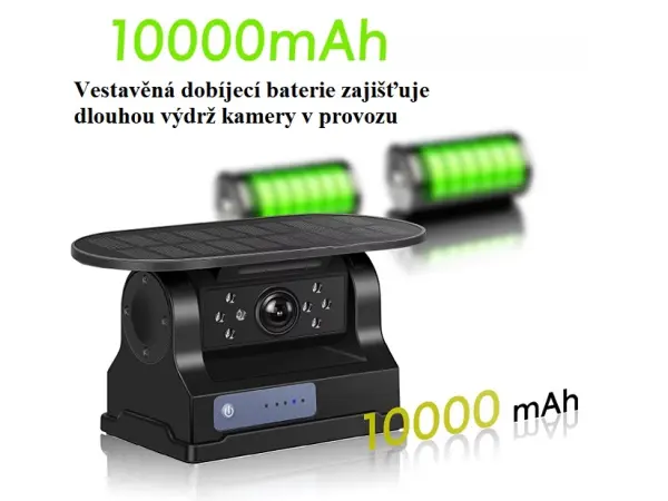 wifi solarni kamera a4086 s magnetickym uchycenim