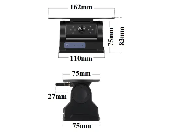 WiFi sol�rn� kamera A4086 s magnetick�m uchycen�m