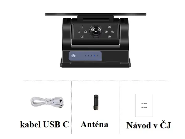 WiFi sol�rn� kamera A4086 s magnetick�m uchycen�m