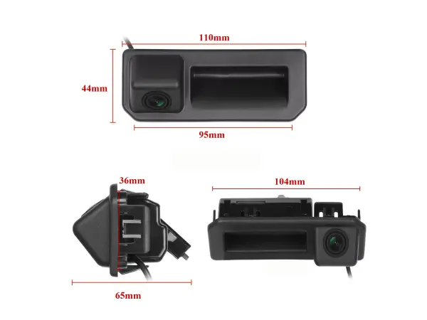 tlacitko pro elektricke ovladani zamku patych dveri vw audi skoda s parkovaci kamerou