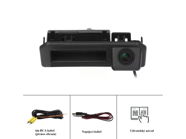 tlacitko pro elektricke ovladani zamku patych dveri vw audi skoda s parkovaci kamerou