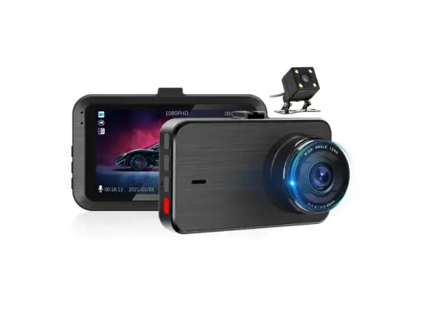 predni kamera w8132a do auta dvr 3" lcd, full hd + couvaci kamera